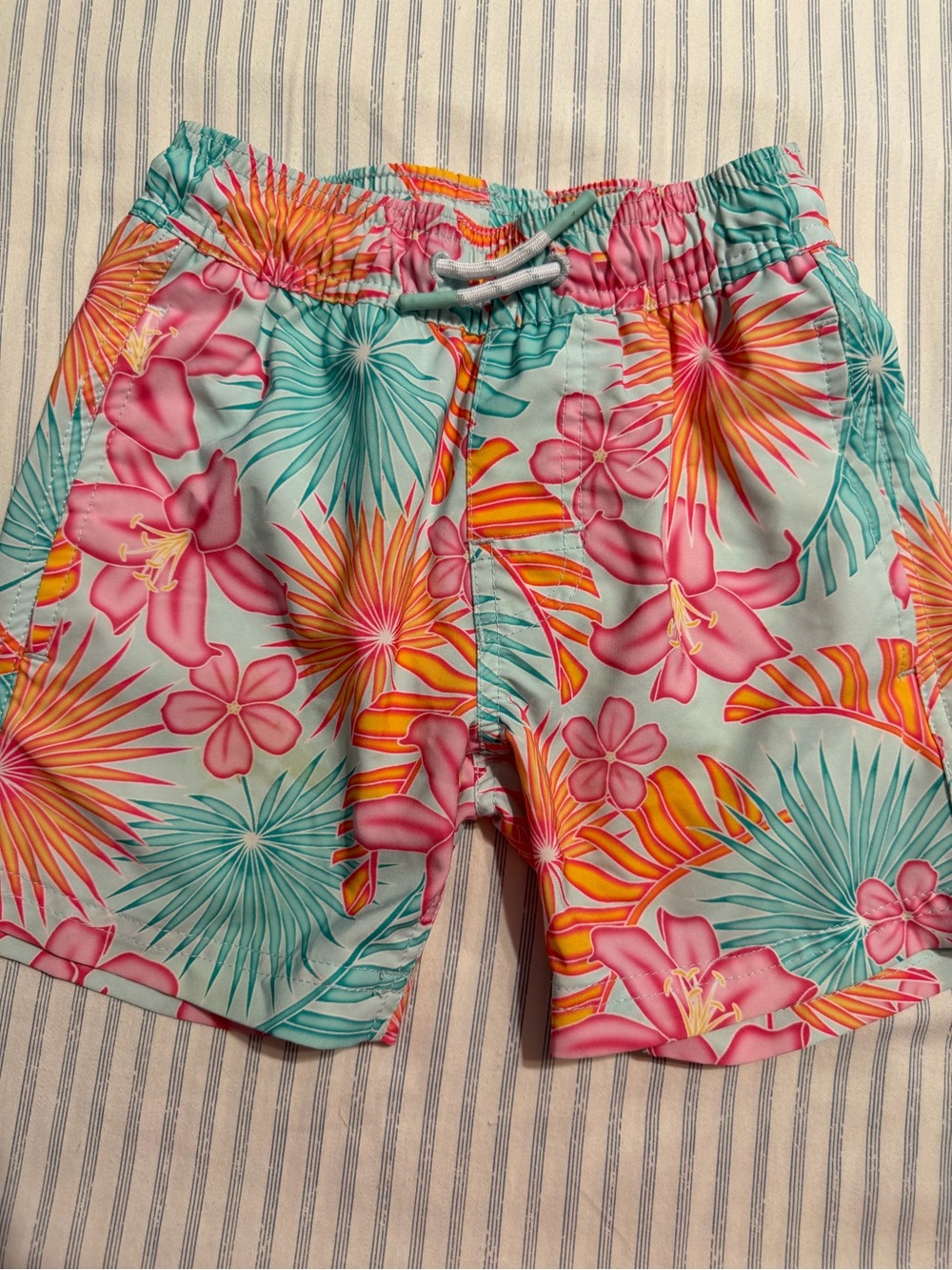 2 for$6✨Kids Tropical Floral Swim Shorts, Size XS (Age 4/5)